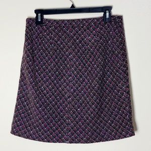 Ann Taylor Loft Tweed Skirt Size 4 Preppy